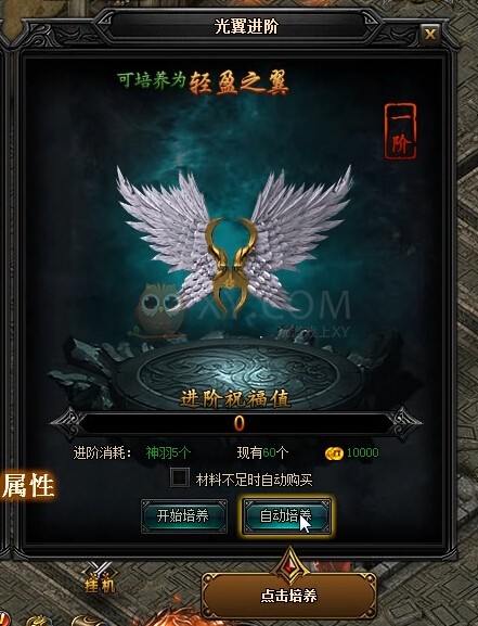 蓝月传奇光翼