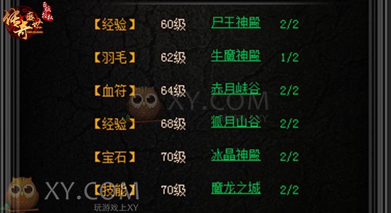 传奇盛世材料 传奇盛世材料