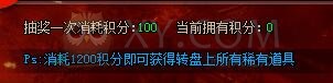 蓝月传奇幸运转盘