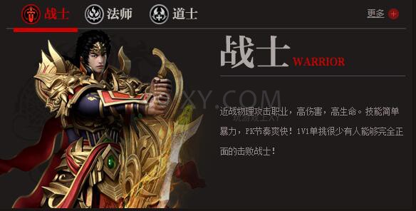 蓝月传奇职业选择