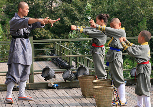 《少林英雄》训练再升级 少林师傅训娃遭关注